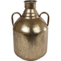 Coppens Vaas "Markus" L goud metaal 22x22x34cm |