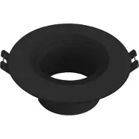 ABC-led Inbouw spot GU10 - Kunststof - Vaste armatuur rond