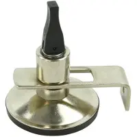 Proplus Zuignapbevestiging Ø 5,5 cm – Voor luifelbevestiging aan camper en caravan – Schroefloze montage tot ca. 10 kg – Zilver/Zwart
