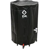 Flo -Regenton-inklapbaar-250-L-zwart