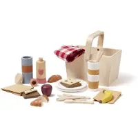Kids Concept Spiellebensmittel - Picknick- Set - Holz - - One Size - Spiellebensmittel