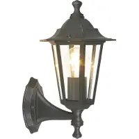 Eglo Laterna 4 Wand S Zwart 1 Lichtpunt