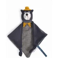 Moulin Roty Knuffeldoek Grijze Kat Les Moustaches