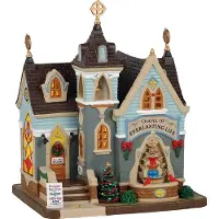 Lemax Chapel of everlasting life b/o led Kersthuisje