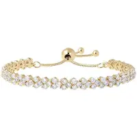Bronzallure Altissima Adjustable Frienship Tennis bracelet WSBZ00740Y.WY