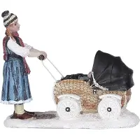 Luville - Woman with pram