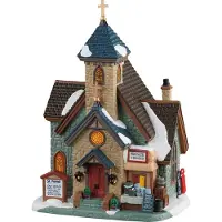 Lemax St. patrick s food pantry & soup kitchen b/o led Kersthuisje