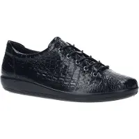 Ecco 206503 Veterschoenen | Maat 39 Dames Zwart