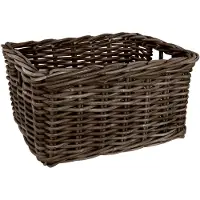 Fastrider Zeno Rotan Fietsmand - Bruin - 26L - Handgemaakt