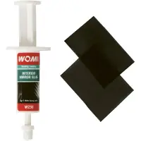 Womi Binnenspiegellijm W230 – 2 g – 2-delig – Sterke Hechting – Trillingsbestendig – Snelle Uitharding
