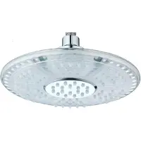 Schutte GALAXIS LED-Hoofddouche - Douchekop Rond - ø 21 cm - 7 Kleuren - Chroom