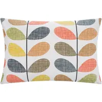 Orla kiely Scribble Stem Multi kussenslopen (2x) - percaalkatoen - 50x75 cm