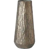 Boltze Vaas - koper - 48cm -Ø 20cm - Metaal - Decoratie