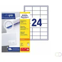Avery Universal-Etiketten 3422, ultragrip, 70 x 35 mm, 2400 Stück