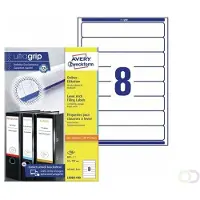 Avery Zweckform Rugetiket Avery smal 34x192mm zelfklevend wit