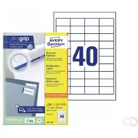 Avery Huismerk Avery 3657-200 Universele Etiket 48,5x25,4mm