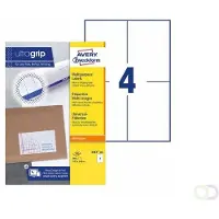 Avery Zweckform Etiket Avery 3483-200 105x148mm A6 wit 800 stuks