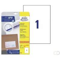 Avery-Zweckform Zweckform 6119 universele etiketten A4 210 x 297 mm wit (25 etiketten)