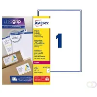 Avery Etiket L7167-100 199.6x289.1mm wit 100 stuks