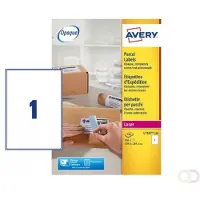Avery L7167B-100 BlockOut verzendetiketten A4 199,6 x 289,1 mm wit (100 etiketten)