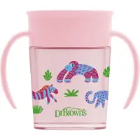 Dr. Browns Drinkbeker Cheers 360º 200ml Roze