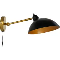 Dyberg Larsen Wandlampe , Futura, dimbare, Brons / Oudmessing, Woonkamer, Metaal, Scandinavisch