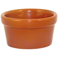 Olympia Tapas bakje Porselein Bruin 7,7cm | 6 stuks