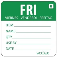 Vogue Kleurcode sticker vrijdag Vogue, 500 stuks