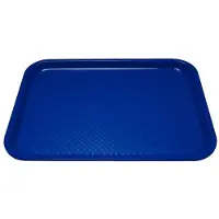 Kristallon dienblad polyprop 35 x 45cm blauw