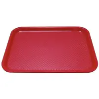 Kristallon dienblad polyprop 35 x 45cm rood