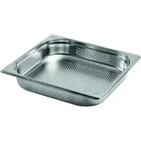 Saro BUDGET LINE GN-bak 2/3 GN geperforeerd Diepte 100 mm, 32,5(B)x35,4(D)x10(H)cm