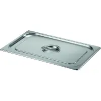 Saro BASIC LINE GN deksel - zonder lepeluitsparing 2/3, 32,5(B)x35,4(D)x1(H)cm