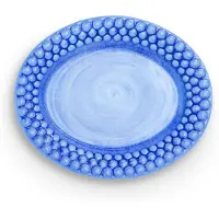 Mateus Bubbles ovaal bord, 20 cm Lichtblauw