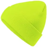 Myrtle beach - Unisex Gebreide Muts (Geel)