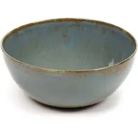 Serax Kom Terres De Rêves Tableware By Anita Le Gr Smoky Blue L 15,5 cm