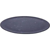 Aida Raw serveerschaal Ø 42 cm zwart met stippen