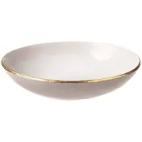 Heirol x Nosse Edge diep bord Ø20 cm Gold