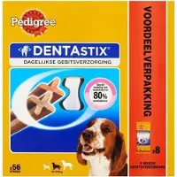Pedigree dentastix medium actiepack - 56 st 1440 gr - 1 stuks