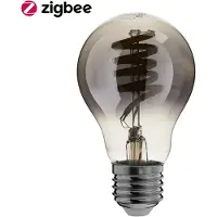 EcoDim Smart lamp E27 | Peer A60 | Smokey | 2000-4000K | Zigbee | 5W