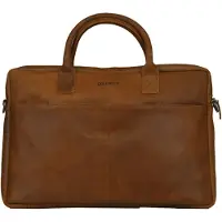 Dstrct Limited Laptoptas 17'' cognac