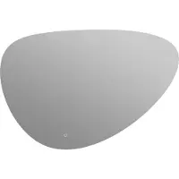 Guido Gusto Badkamerspiegel Angelo zonder lijst met verwarming, dimbare Led verlichting en touch sensor 100x68x3cm