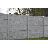 Intergard Beton schutting Stepstone dubbelzijdig 200x193cm