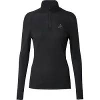 Odlo Ondershirt Women BL Top Turtle Neck LS Half Zip Active W Black-M