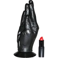 All Black Zwarte XXL Buttplug voor fisting