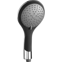 Schutte Handdouche Broadway 5 Functies Zwart Chroom