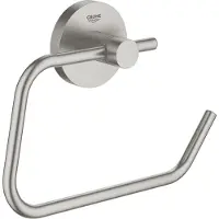 GROHE Essentials Closetrolhouder Supersteel