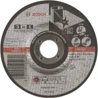 Bosch Disque Expert À Tronçonner À Moyeu Plat Spécial Inox 125X2.5 Mm - 2608602221