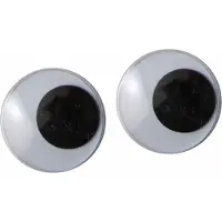 Vaessen creative Wiebeloogjes - 18mm - 1000st