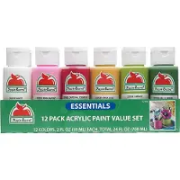 Plaid Apple Barrel Essentials - Acrylverf set van 12 kleuren
