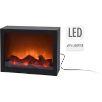 Huismerk Luxe Openhaard LED - 29 x 23 cm